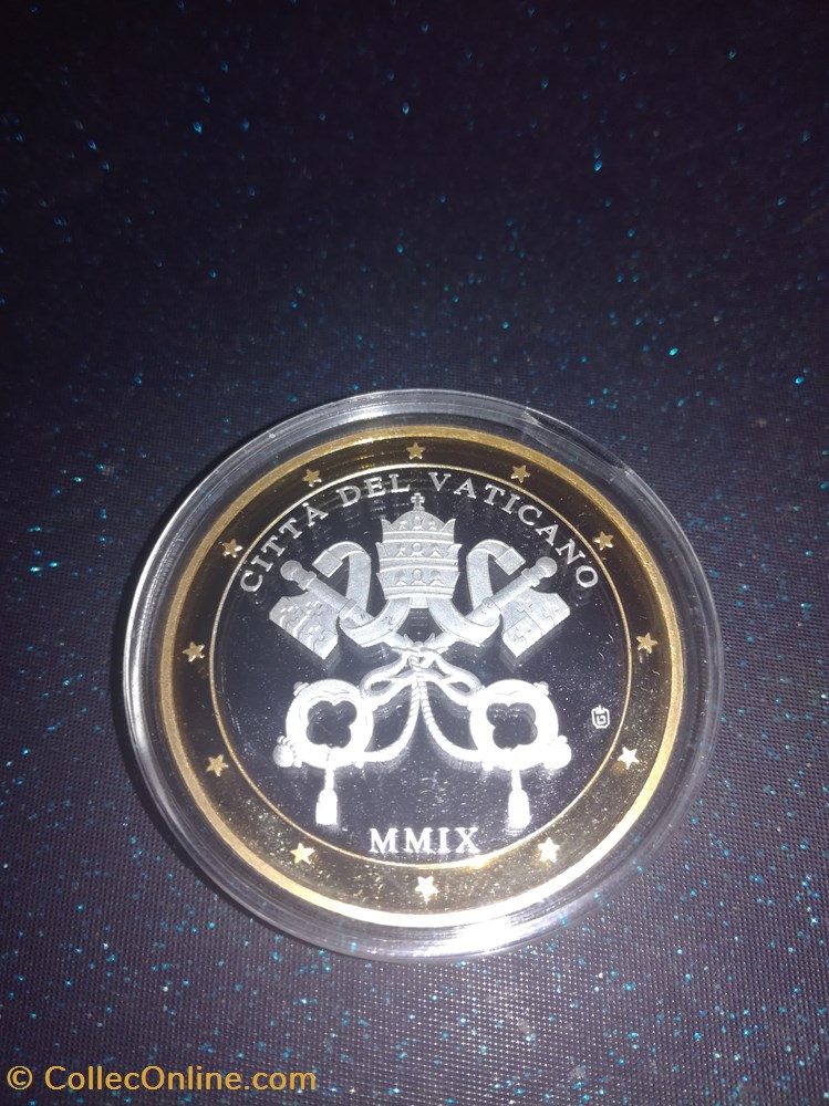 medailles italie medaille contemporaine cite du vatican 2001