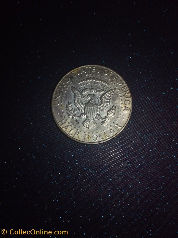 1967 ½ Dollar "Kennedy Half Dollar" 90% Silver monnaies monde etats unis 1967 dollar kennedy half dollar 90 silver
