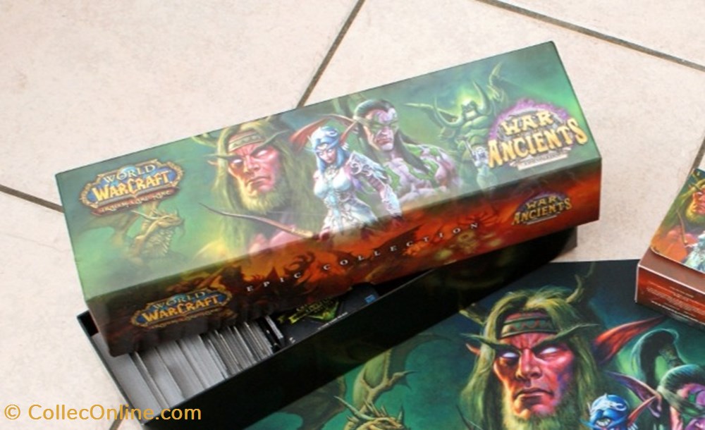 World of Warcraft War of the Ancients Epic Collection nft cartes collectionner world of warcraft war of the ancients epic collection