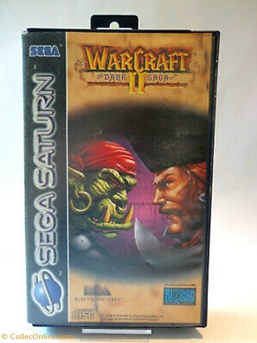 jeux videos consoles warcraft 2 the dark saga sega saturne