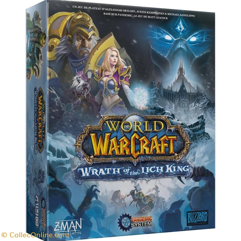 World of Warcraft - Wrath of the Lich King - Pandemic System jeux societe jouets world of warcraft wrath of the lich king pandemic system