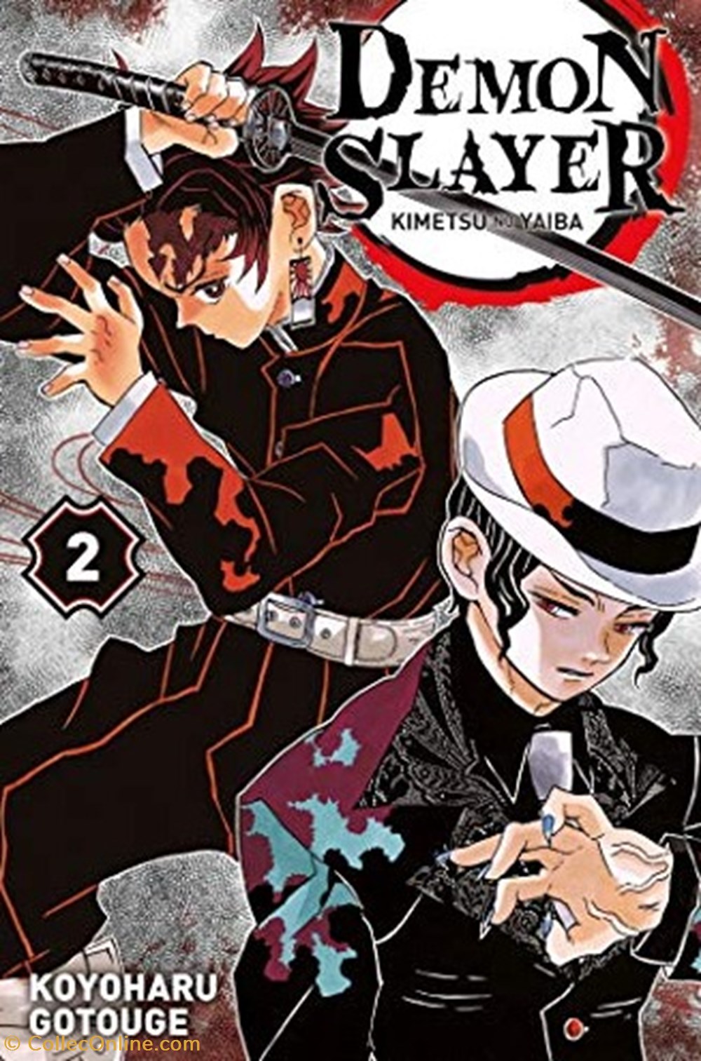 Demon Slayer T02 livres bd revues manga demon slayer t02