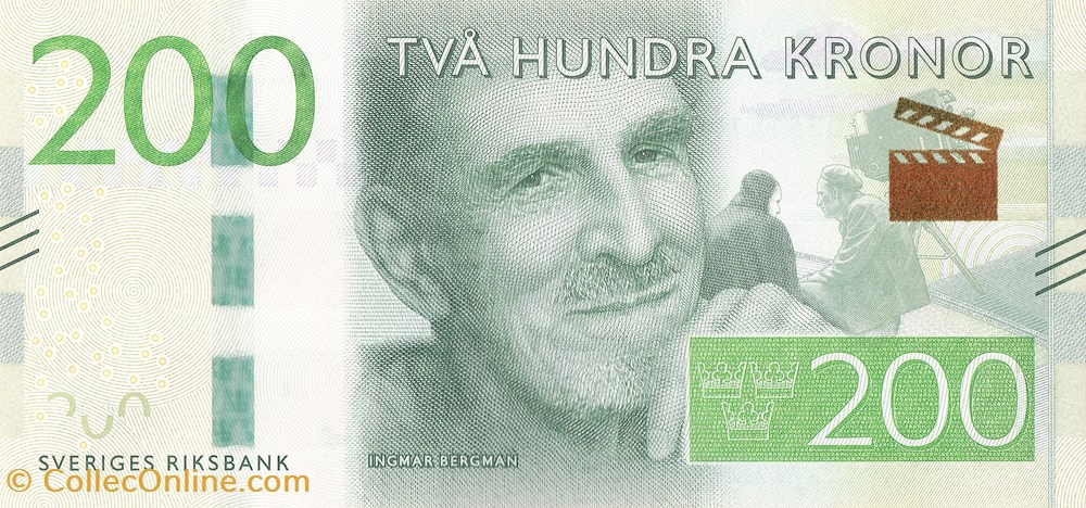 200 Kronor - Suède billets europe 200 kronor suede