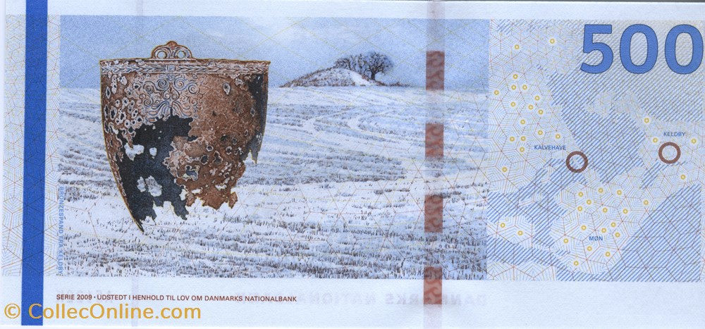 500 Kroner - Danemark billets europe 500 kroner danemark