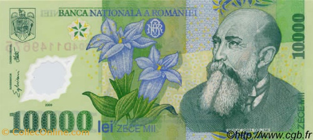 billets europe 10 000 lei roumanie