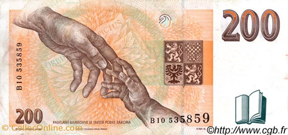 200 Korun - République Tchèque billets europe 200 korun republique tcheque