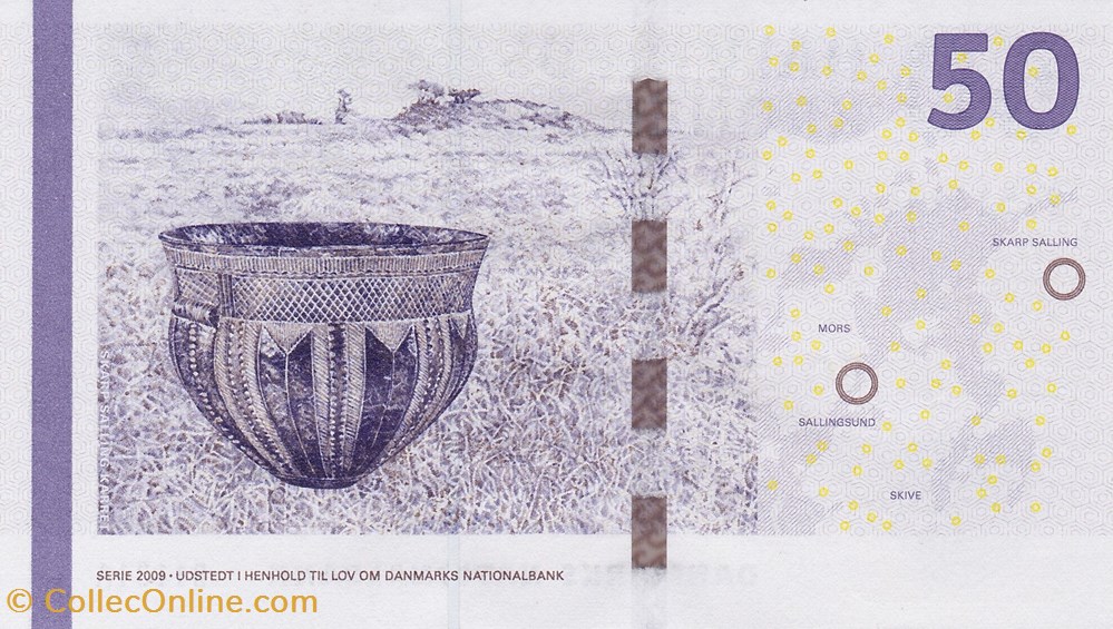 50 Kroner - Danemark billets europe 50 kroner danemark