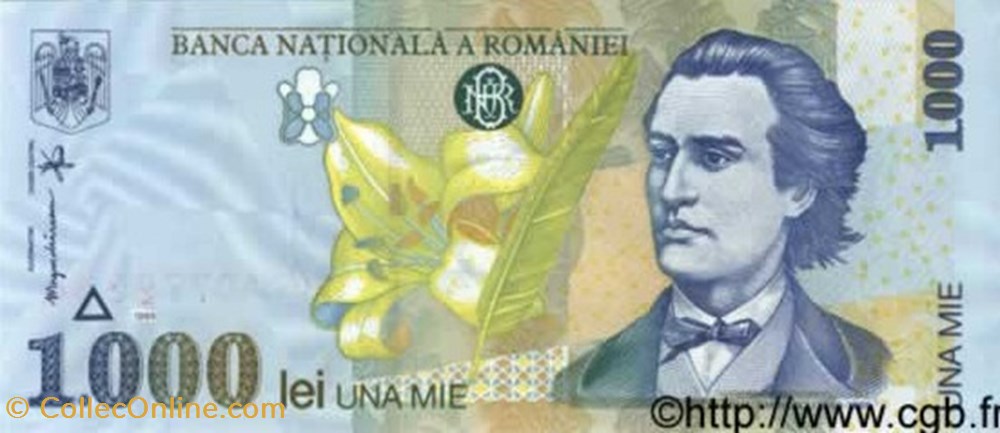 1000 Lei - Roumanie billets europe 1000 lei roumanie