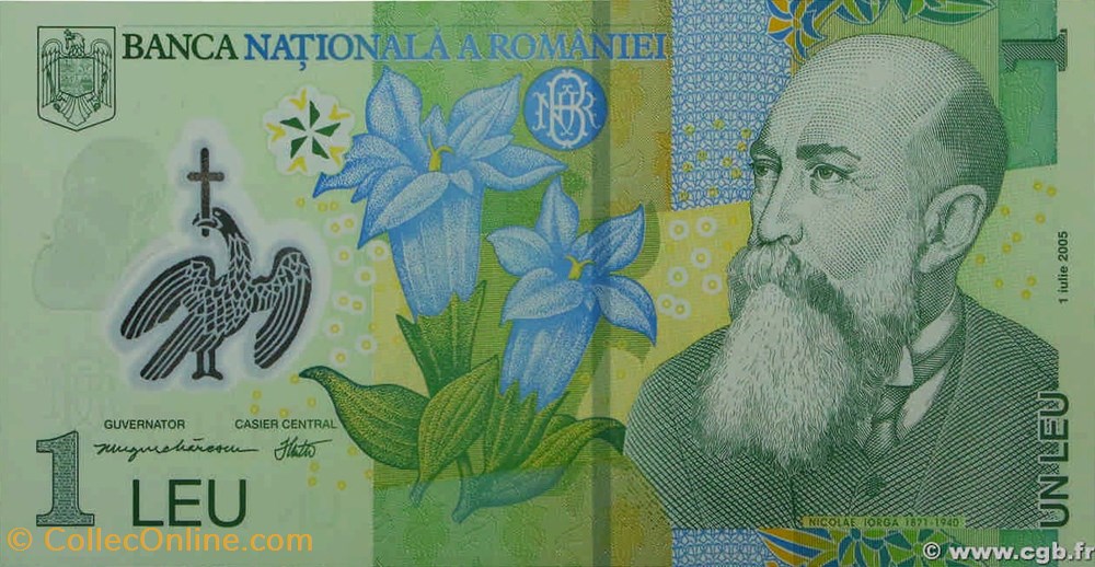 1 Leu - Roumanie billets europe 1 leu roumanie