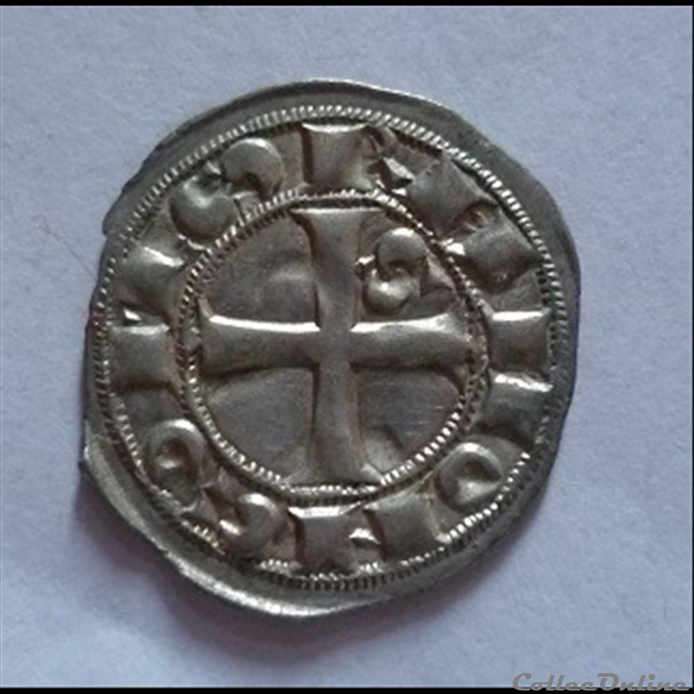 Languedoc - COMTÉ de TOULOUSE- Denier ou Ramondin monnaie france feodale languedoc comte de toulouse denier ou ramondin