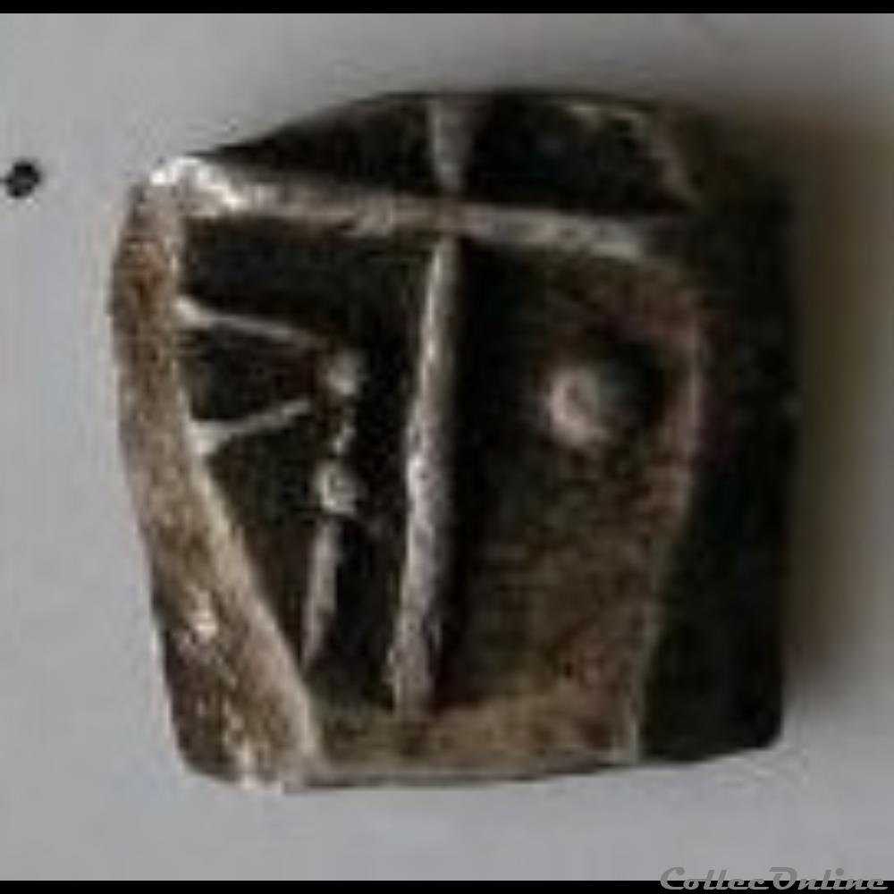 monnaie antique gauloise saves 390 et 257 drachme au triskele