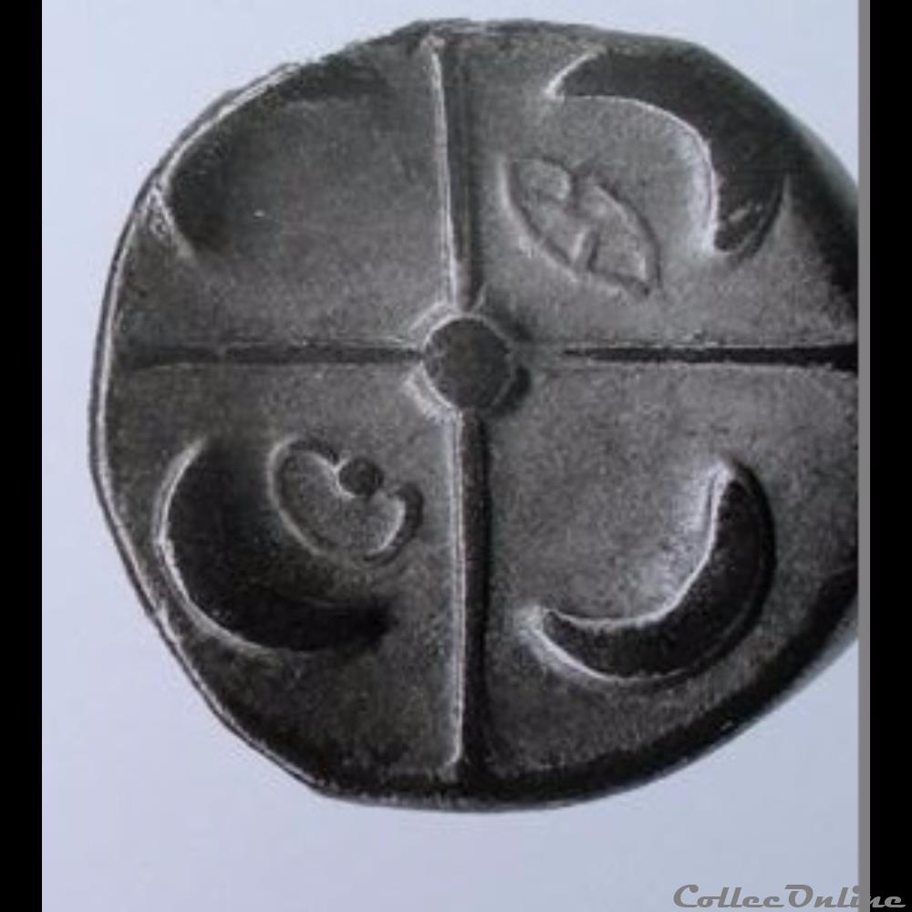 Savès 303 - Drachme de style Languedocien monnaie antique gauloise saves 303 drachme de style languedocien