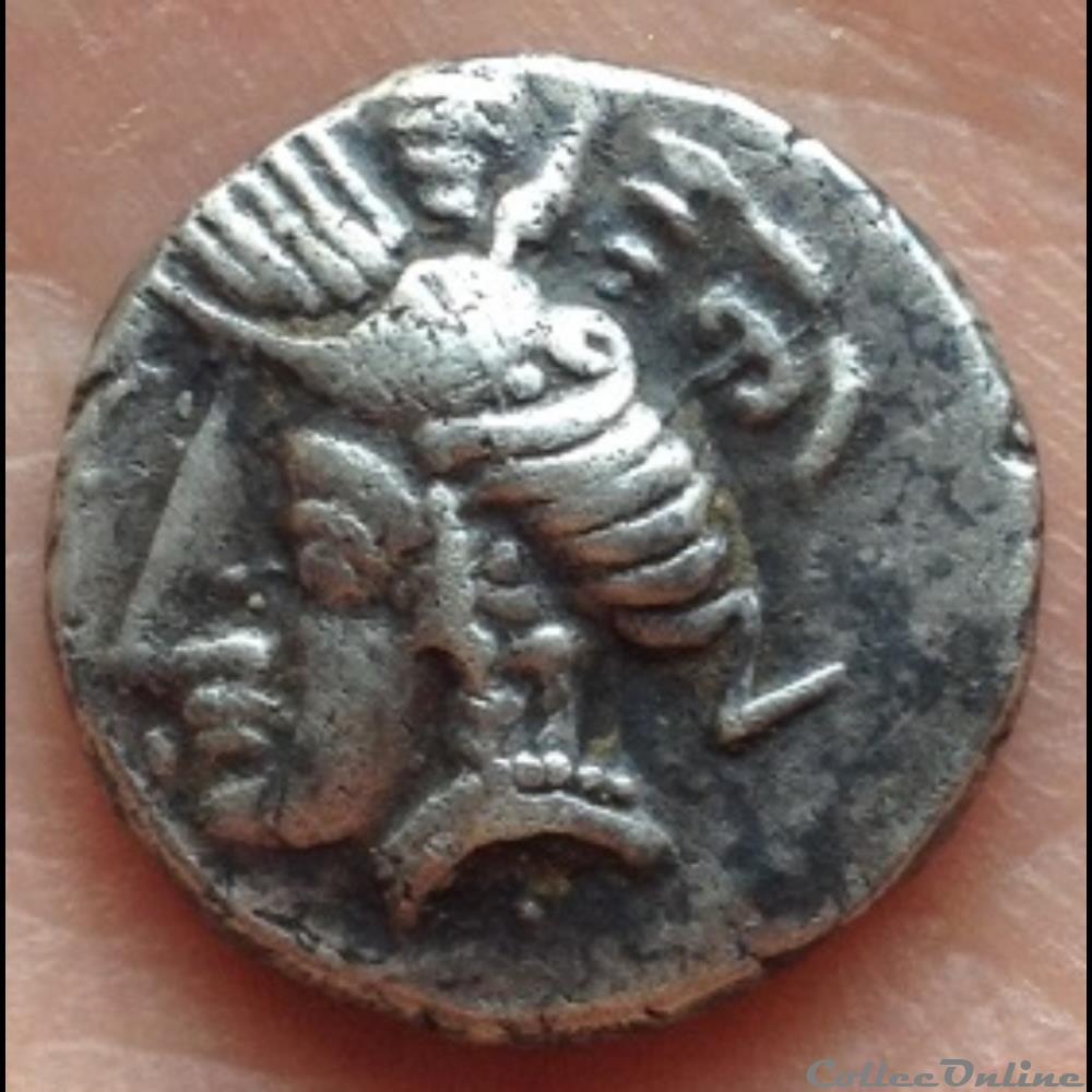 monnaie antique gauloise saves 486 drachme imitation de rhode