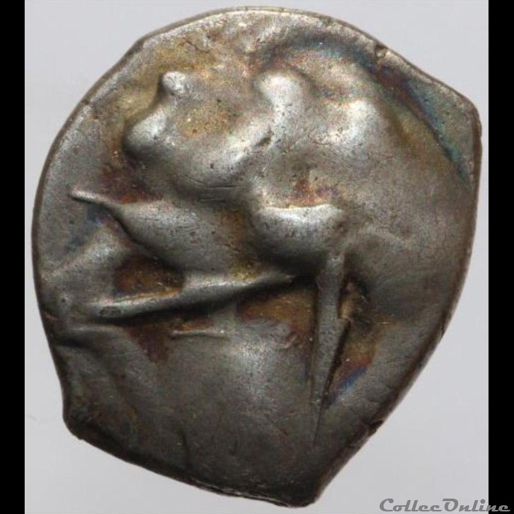 Savès 289 - Drachme de style Languedocien monnaie antique gauloise saves 289 drachme de style languedocien