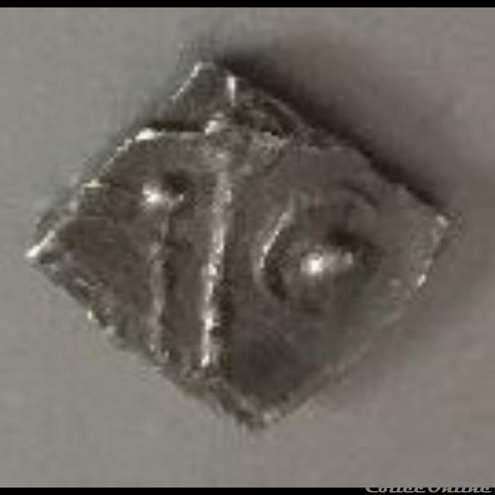 Savès manque - Drachme au M monnaie antique gauloise saves manque drachme au m