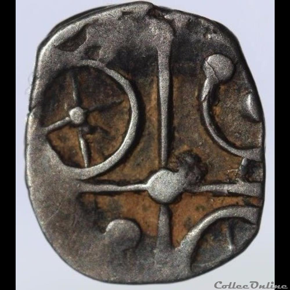 Savès 246 - Drachme de Cuzance monnaie antique gauloise saves 246 drachme de cuzance