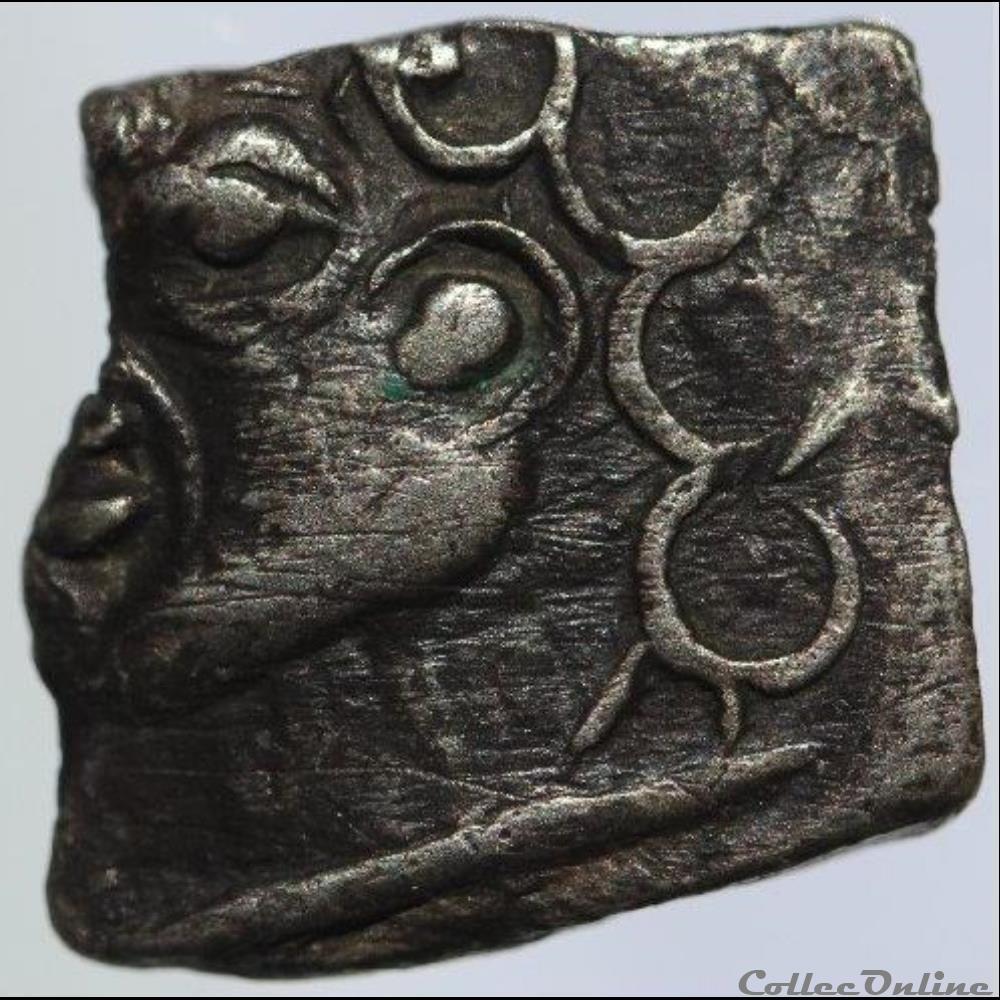 monnaie antique gauloise saves 236 a 240 drachme a la tete bouclee du cause