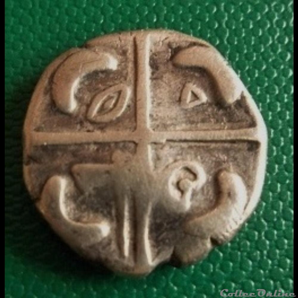 Savès 295 variante - Drachme de style Languedocien monnaie antique gauloise saves 295 variante drachme de style languedocien