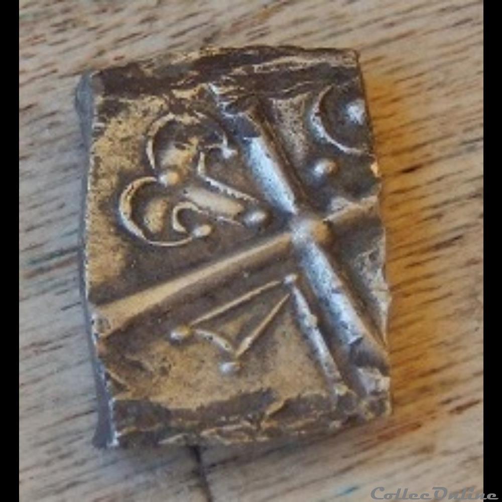 Savès manque - Drachme au Lys monnaie antique gauloise saves manque drachme au lys
