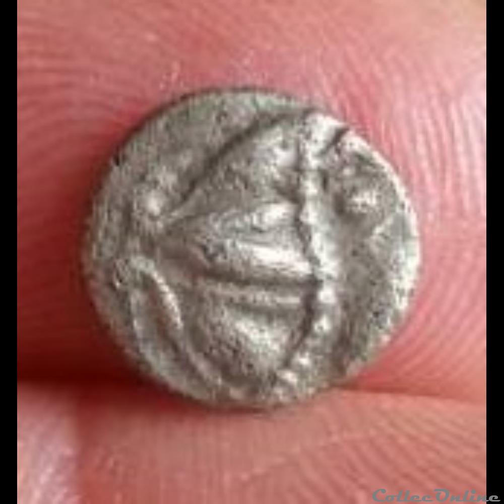 Savès 517 - 519 - Obole au cheval et à la Lyre monnaie antique gauloise saves 517 519 obole au cheval et a la lyre