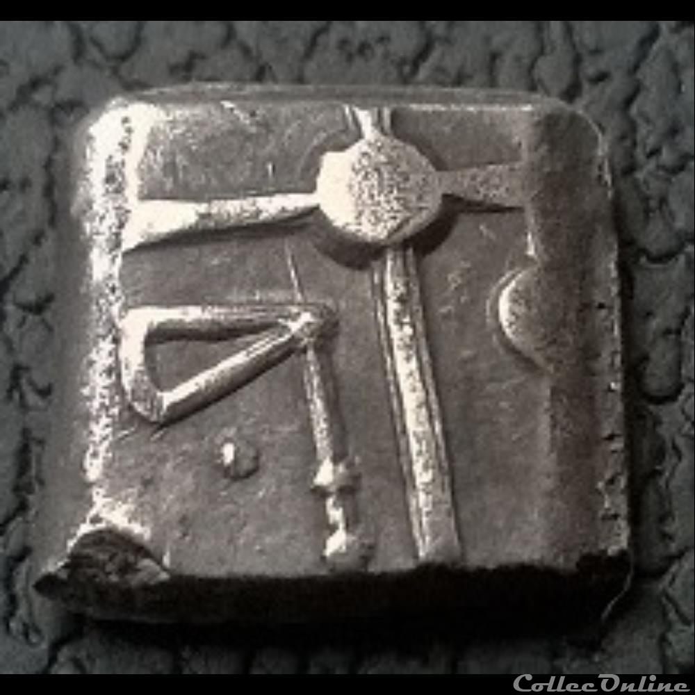monnaie antique gauloise saves manque drachme aux volutes
