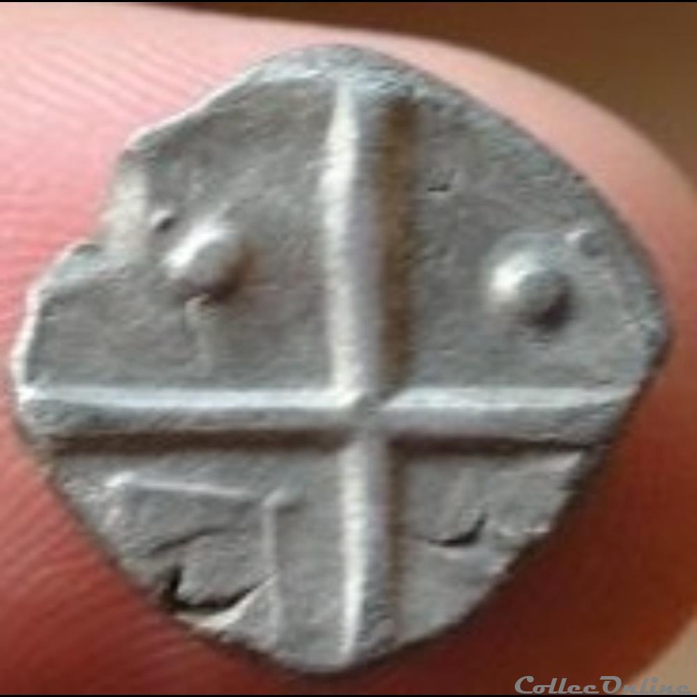 Savès indéterminée - Drachme de style Languedocien monnaie antique gauloise saves indeterminee drachme de style languedocien