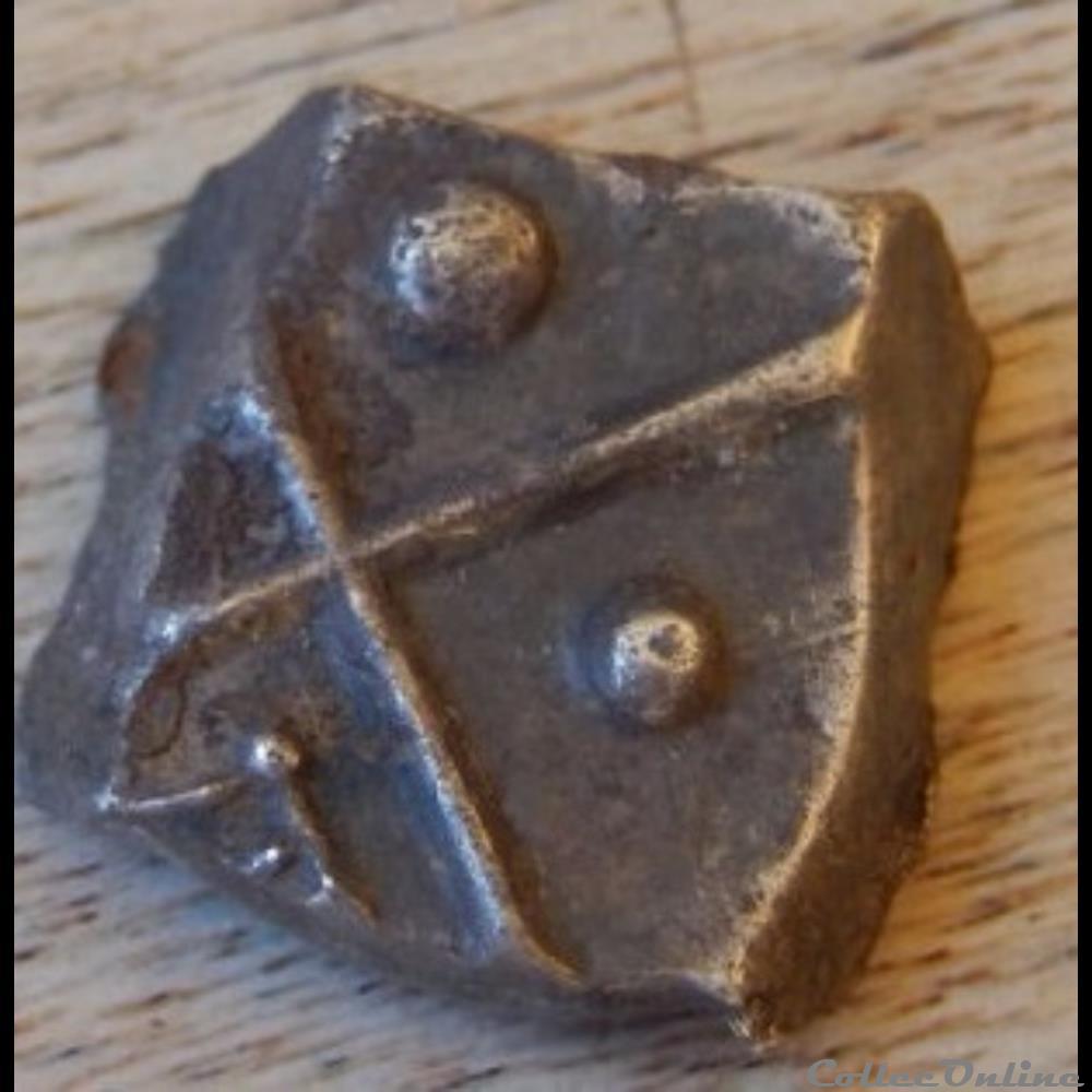 monnaie antique gauloise saves 390 et 257 drachme au triskele