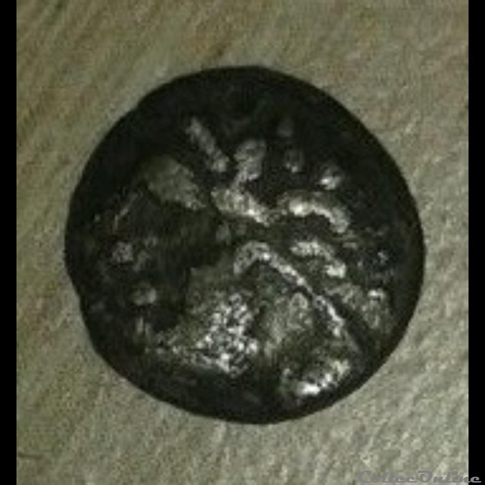 Savès manque - Obole de style Languedocien monnaie antique gauloise saves manque obole de style languedocien