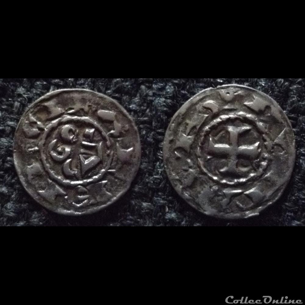 Languedoc - VICOMTE ALBI - Denier- ANONYME XIème SIECLE monnaie france feodale languedoc vicomte albi denier anonyme xieme siecle