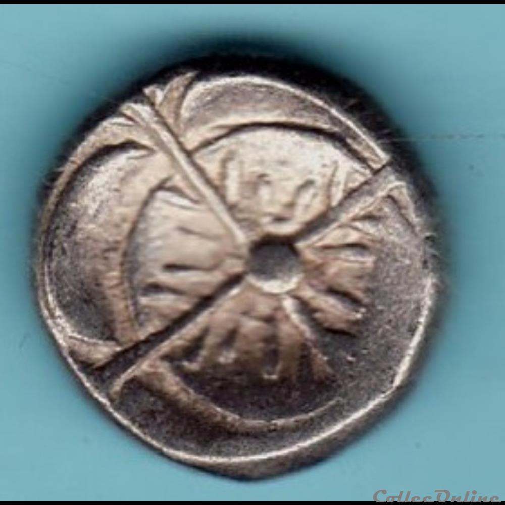 Savès 483 - Drachme imitation de Rhodé monnaie antique gauloise saves 483 drachme imitation de rhode