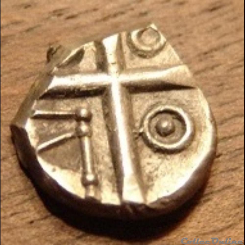 Savès 391 - Drachme aux S monnaie antique gauloise saves 391 drachme aux s