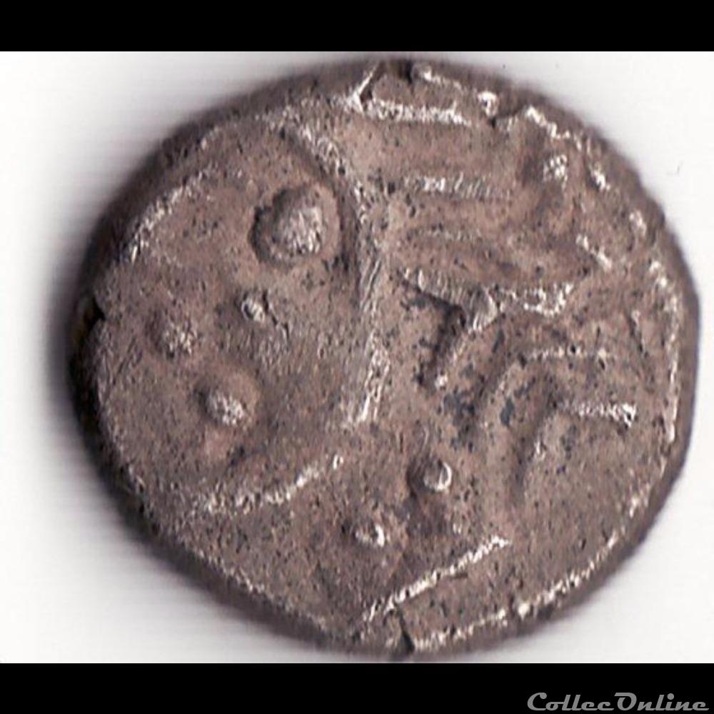 monnaie antique gauloise saves 500 drachme imitation de rhode
