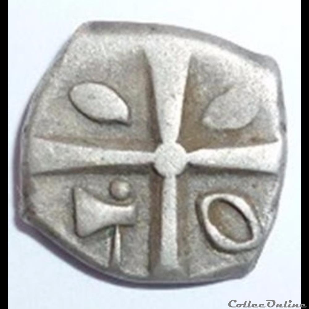monnaie antique gauloise saves 1 drachme a la tete cubiste