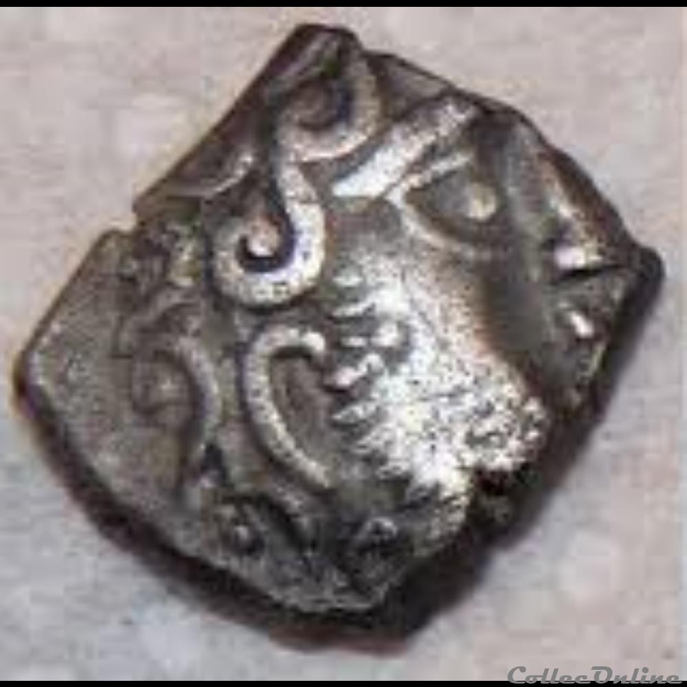 Savès 190-191 - Drachme de type Flamboyant monnaie antique gauloise saves 190 191 drachme de type flamboyant