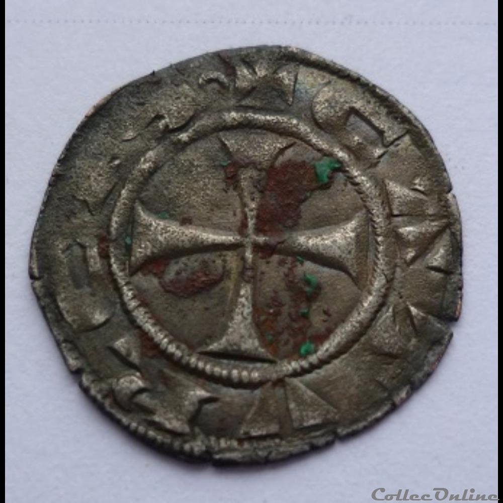 Languedoc - ÉVÊCHÉ ET CITÉ DE CAHORS - Denier ANONYME (XIIIe siècle) monnaie france feodale languedoc eveche et cite de cahors denier anonyme xiiie siecle
