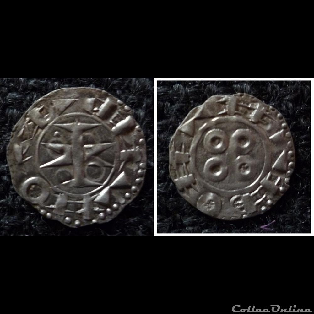 LANGUEDOC - denier COMTÉ DE MELGUEIL monnaie france feodale languedoc denier comte de melgueil