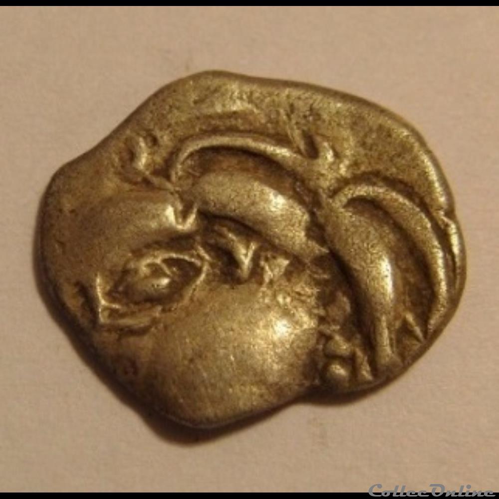 monnaie antique gauloise saves 225 drachme au type de belves