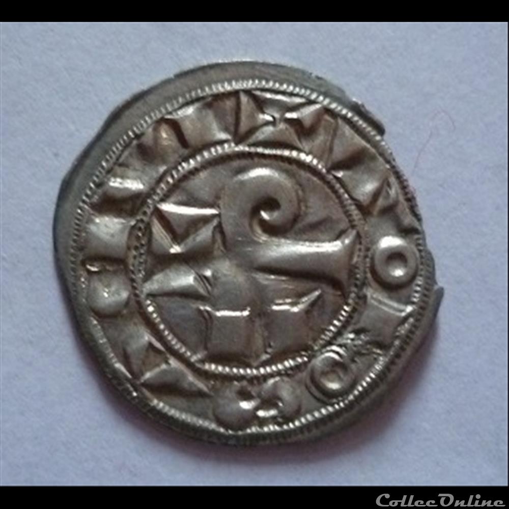 Languedoc - COMTÉ de TOULOUSE- Denier ou Ramondin monnaie france feodale languedoc comte de toulouse denier ou ramondin