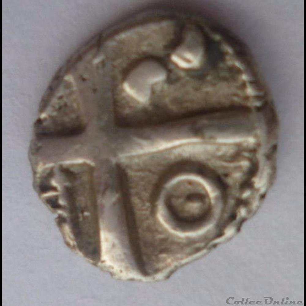 Savès 233 - Drachme au type de Belvès monnaie antique gauloise saves 233 drachme au type de belves