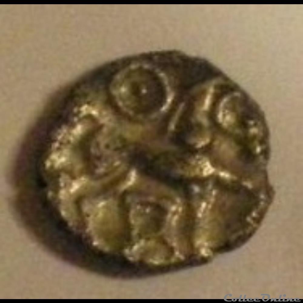 Savès 517 - 519 - Obole au cheval et à la Lyre monnaie antique gauloise saves 517 519 obole au cheval et a la lyre