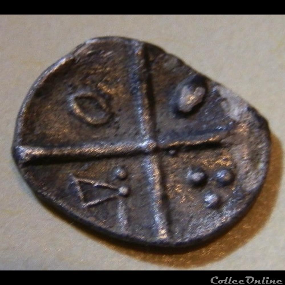 CL série 9.4 - Obole de Grabels monnaie antique gauloise cl serie 9 4 obole de grabels