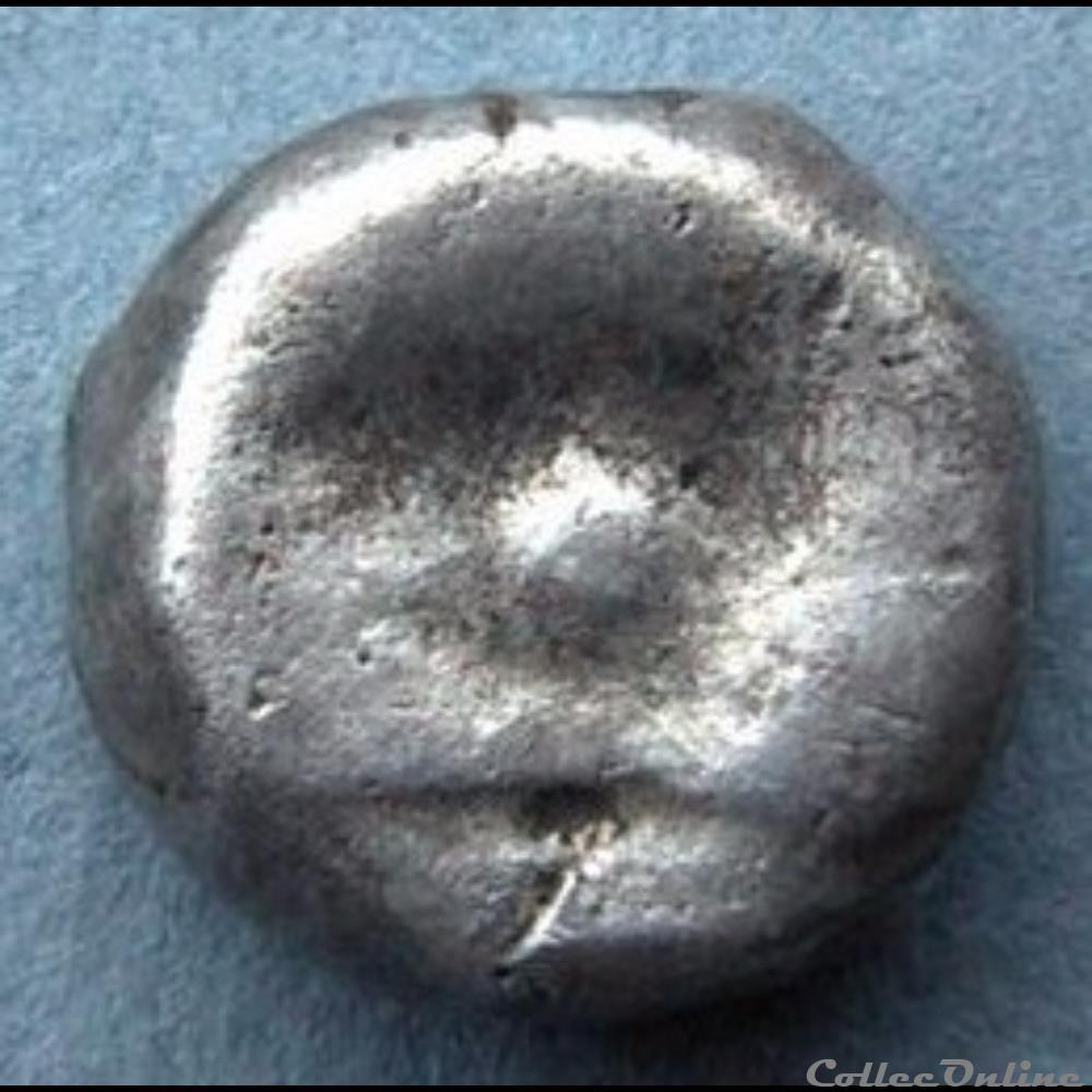 monnaie antique gauloise saves 487 var drachme imitation de rhode