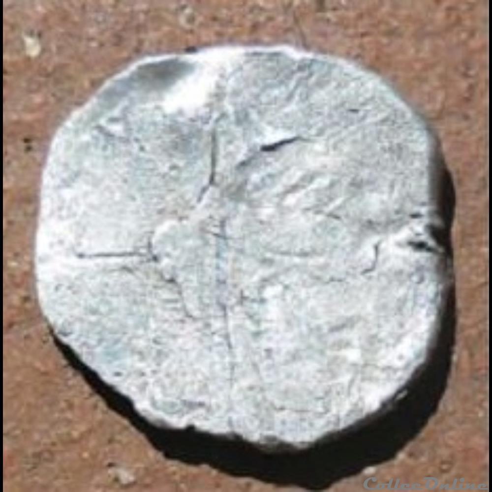 Savès 243 - Drachme de Cuzance monnaie antique gauloise saves 243 drachme de cuzance
