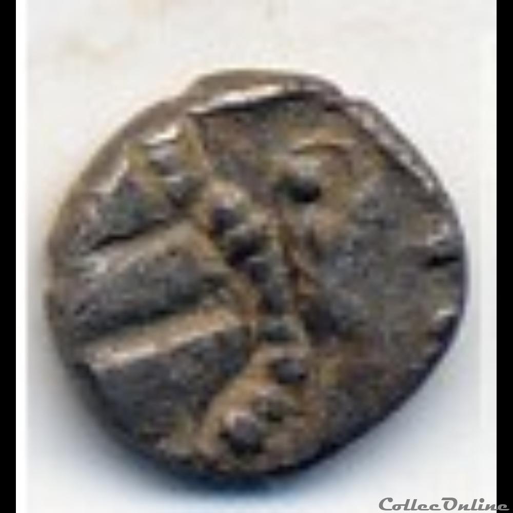 Savès 517 - 519 - Obole au cheval et à la Lyre monnaie antique gauloise saves 517 519 obole au cheval et a la lyre