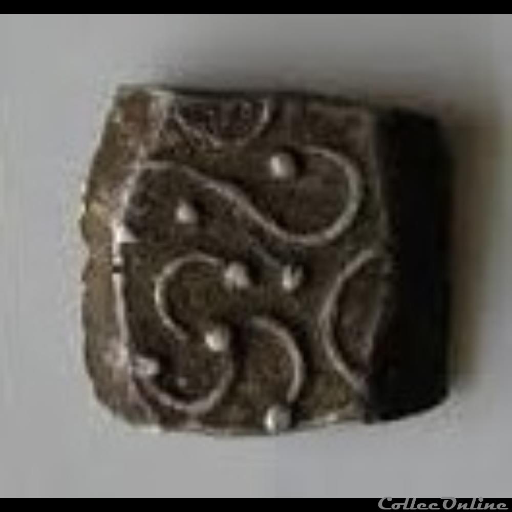Savès 390 et 257 - Drachme au triskèle monnaie antique gauloise saves 390 et 257 drachme au triskele