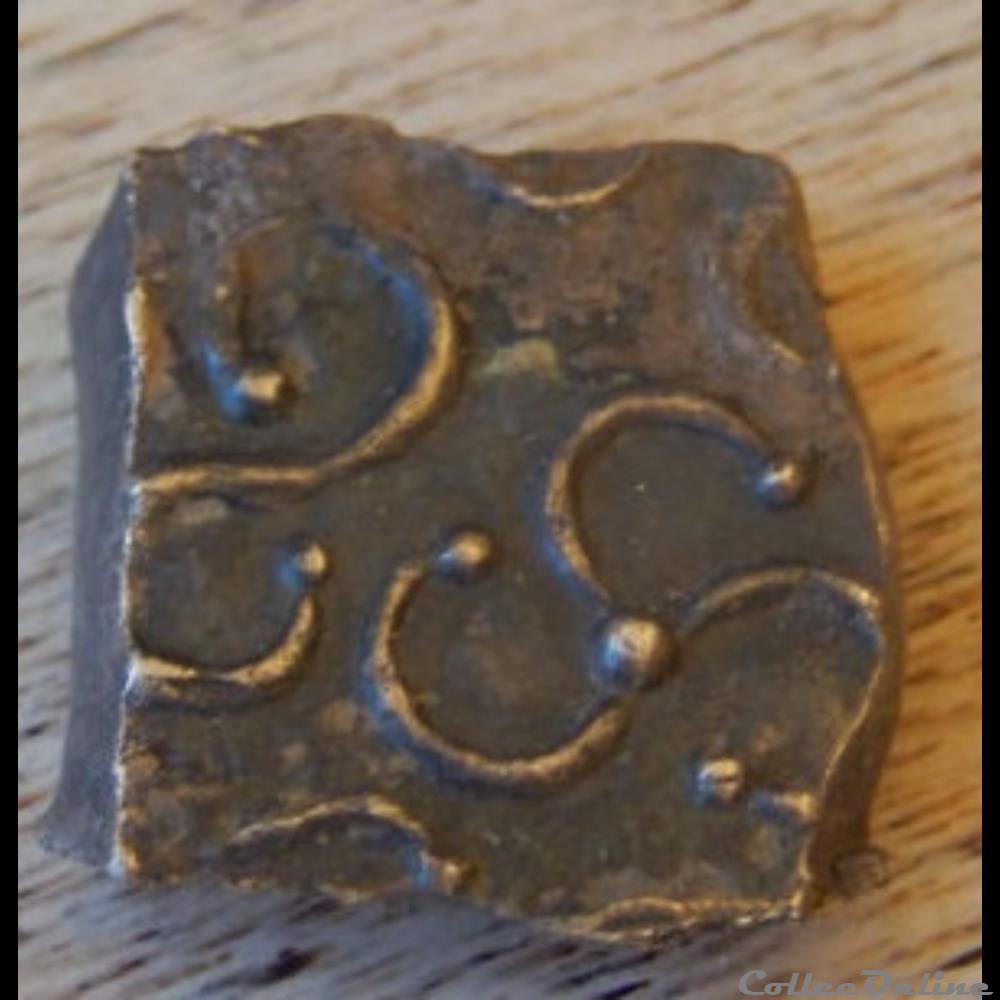 monnaie antique gauloise saves 390 et 257 drachme au triskele