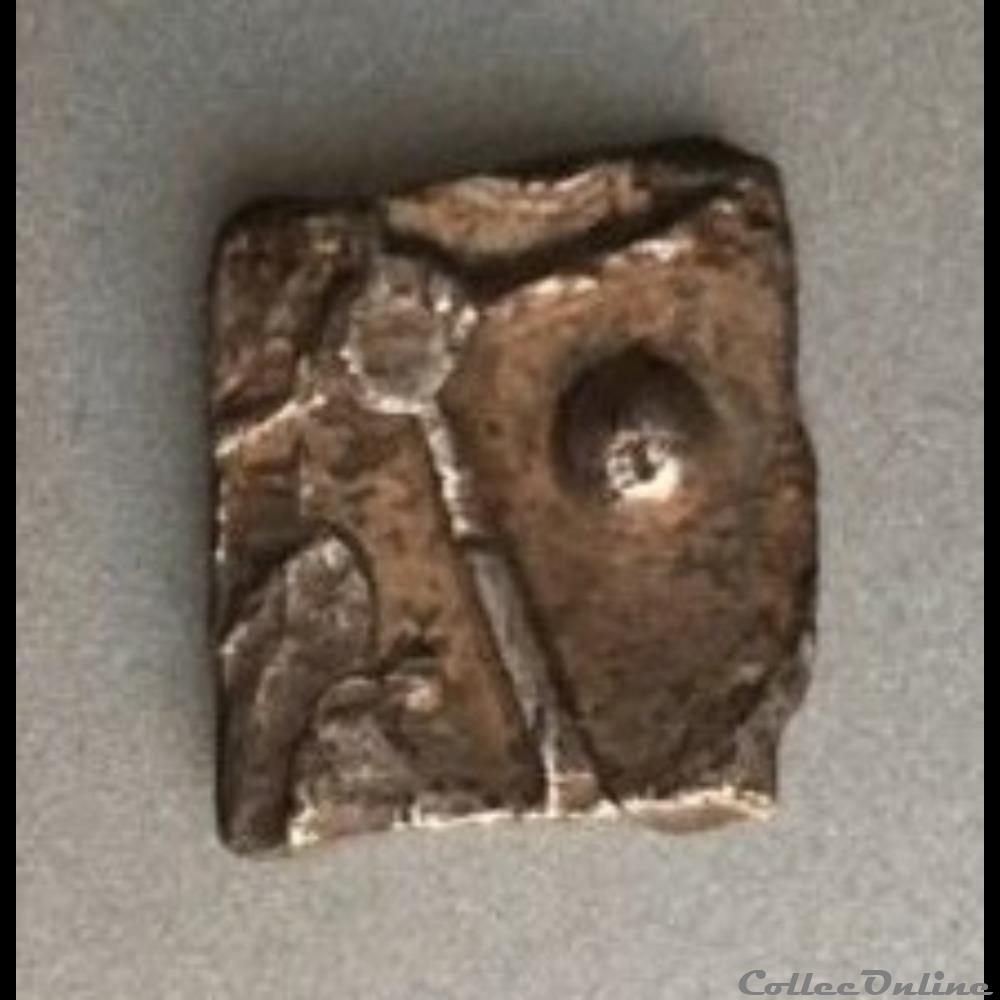 Savès manque - Drachme au M monnaie antique gauloise saves manque drachme au m