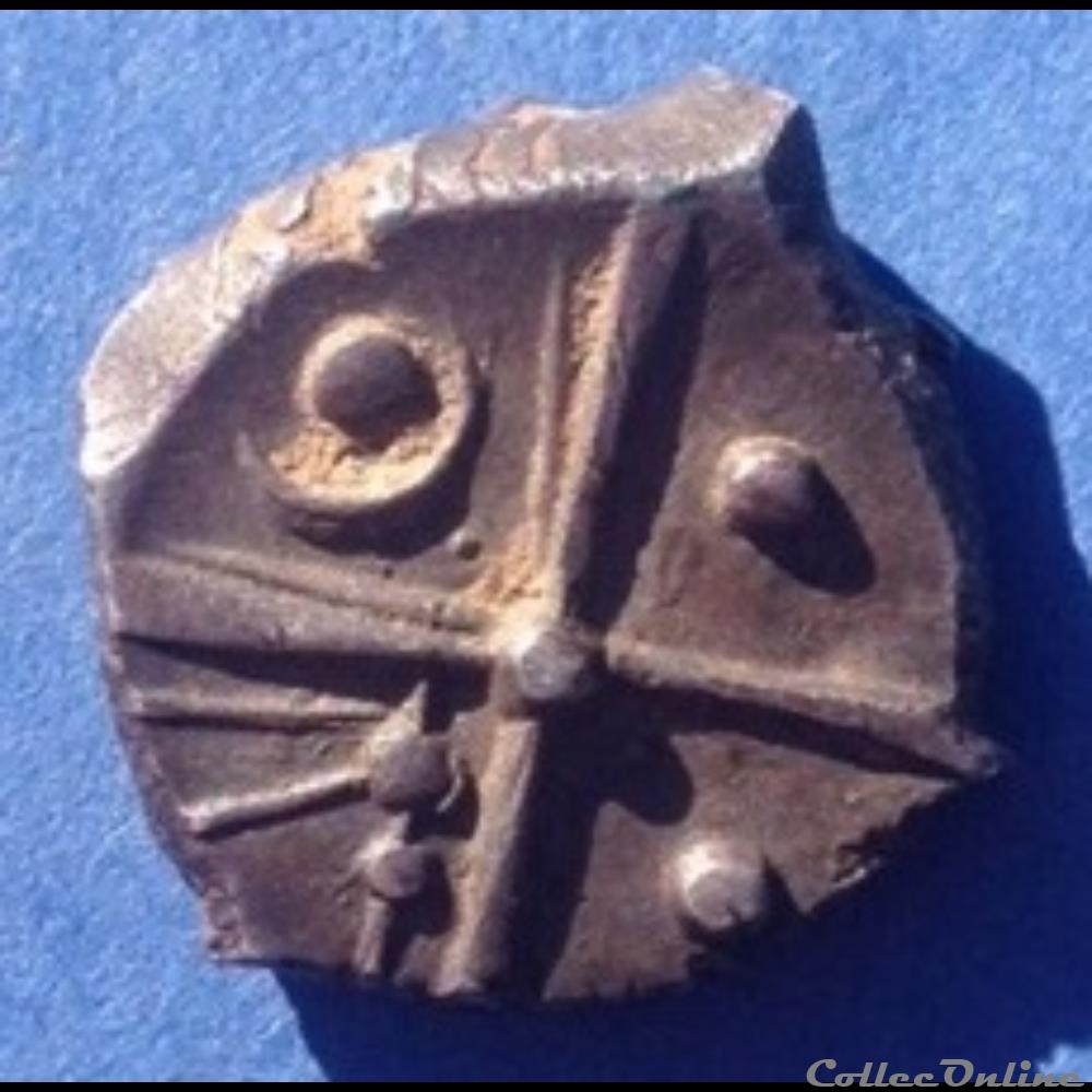 monnaie antique gauloise saves 131 133 drachme a la tete triangulaire