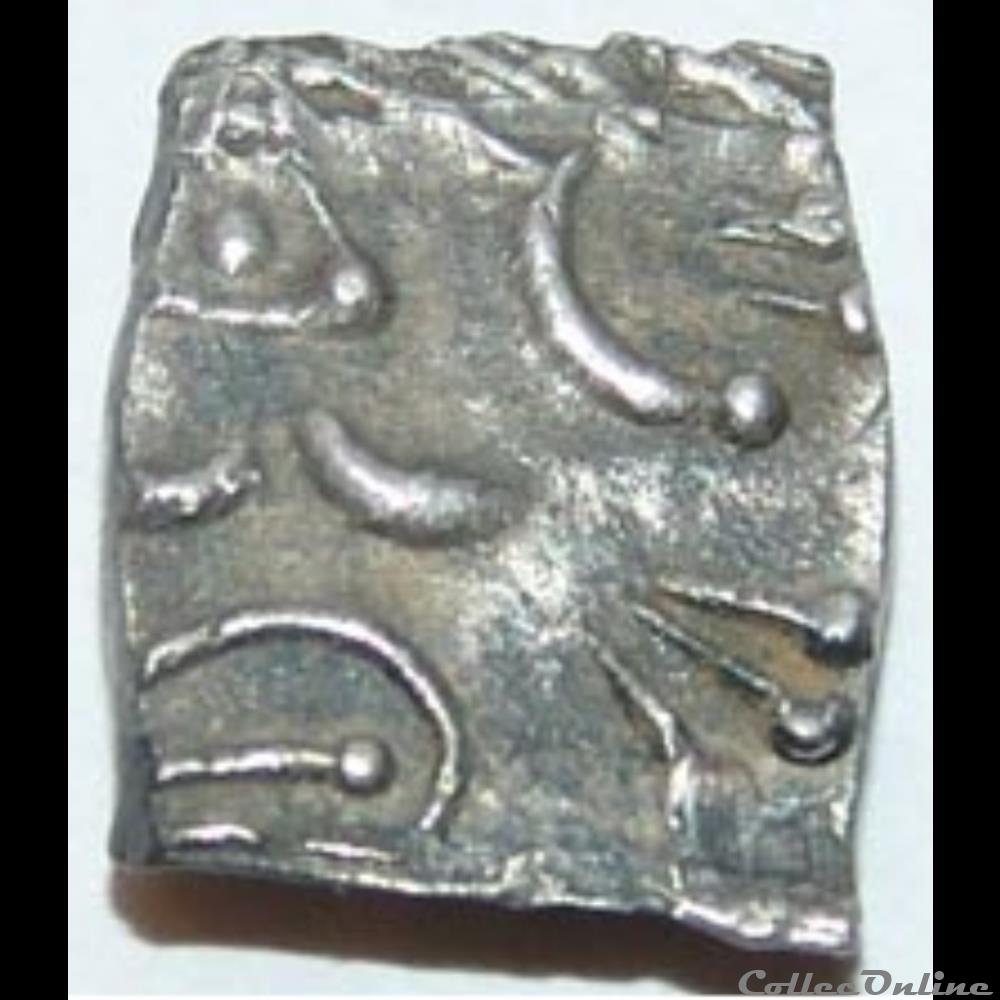 Savès manque - Drachme au M monnaie antique gauloise saves manque drachme au m