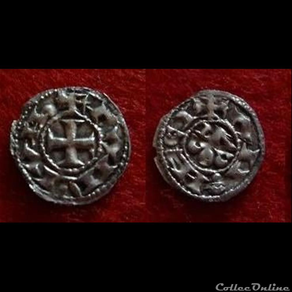 Languedoc - VICOMTE ALBI - Obole ANONYME XIème SIECLE monnaie france feodale languedoc vicomte albi obole anonyme xieme siecle